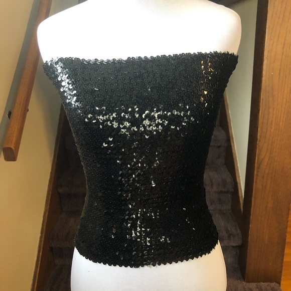 Intimately Free People Sequin Disco Tube Top XS/S - Picture 2 of 4
